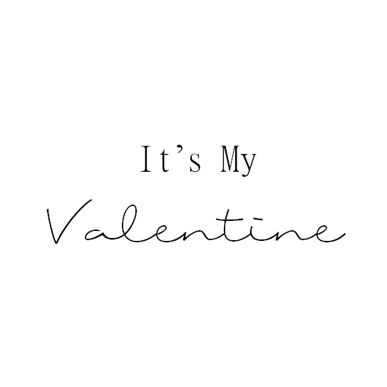 Logo Its My Valentine Blog